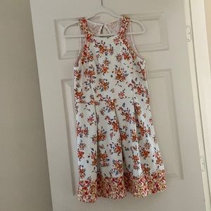 Rewind juniors Cream & Floral a-line Dress- Size XL